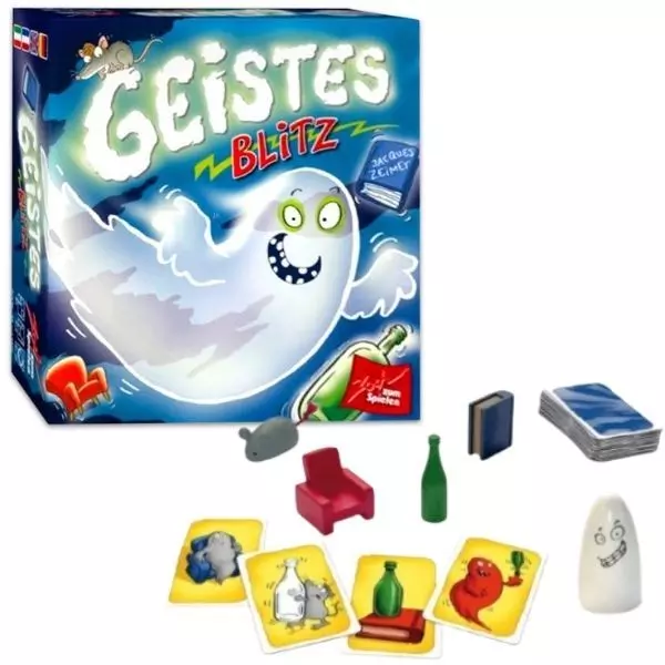 Geistesblitz - joc de societate fulger, cu instrucţiuni în lb. maghiară