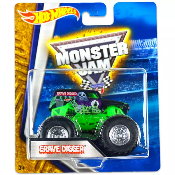 Hot Wheels Off-Road: Monster Jam terepjárók - Grave Digger
