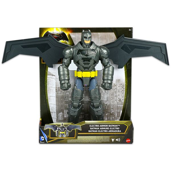 Batman vs. Superman: Figurină Batman Electro-Armor 