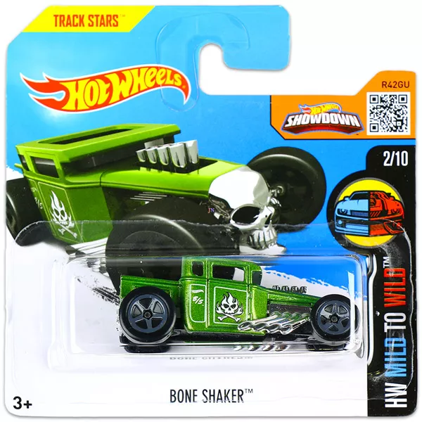 Hot Wheels Mild to Wild: Bone Shaker kisautó - zöld 