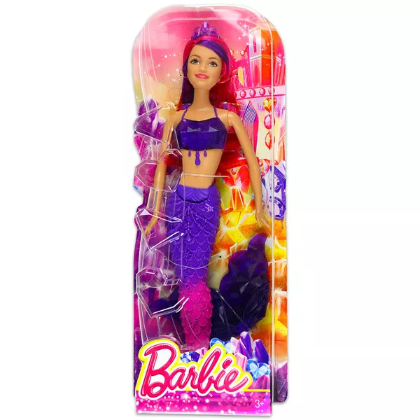 Barbie Dreamtopia: Tündérmese sellők - lila sellő