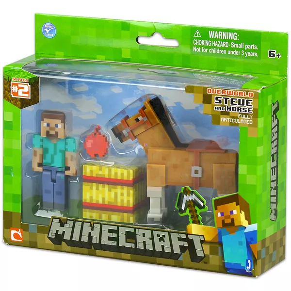 Minecraft: Steve figura barna lóval
