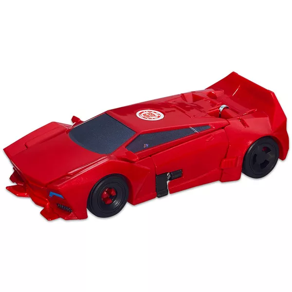 Transformers: Álruhás Sideswipe kis robot - piros 