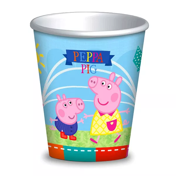 Peppa Pig: pahare carton - 8 buc.
