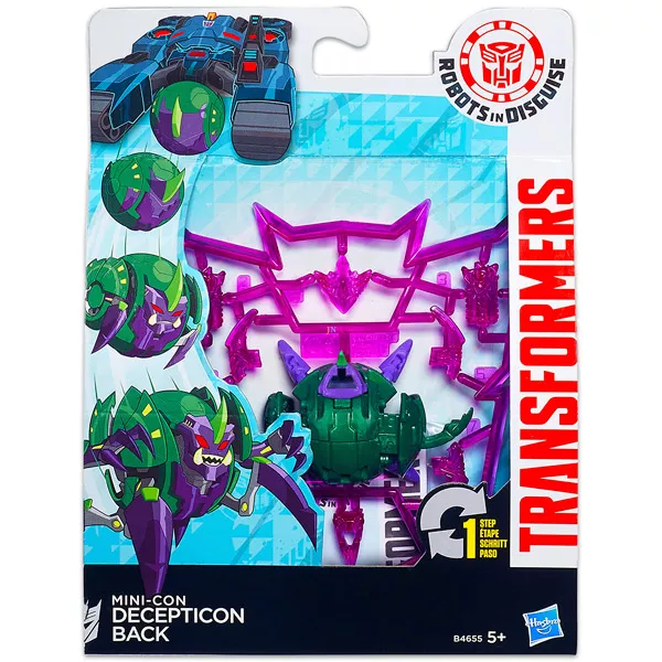 Transformers Mini-Con Deception Back robotfigura kiegészítőkkel