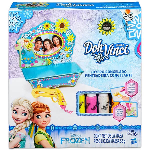 Play-Doh Doh Vinci: Frozen măsuţă de toaletă