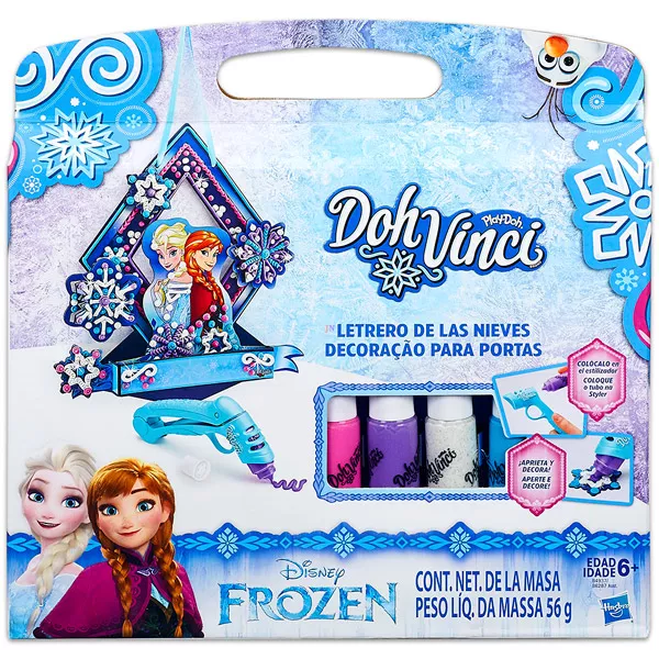 Play-Doh Doh Vinci: Frozen Set decoraţiune uşă