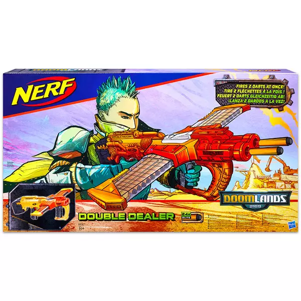 NERF Doomlands 2169: Double Dealer blaster