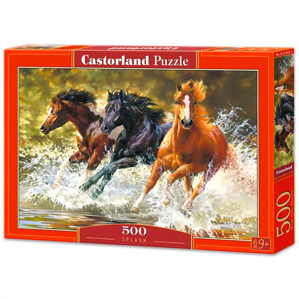 Cai în apă - puzzle cu 500 piese