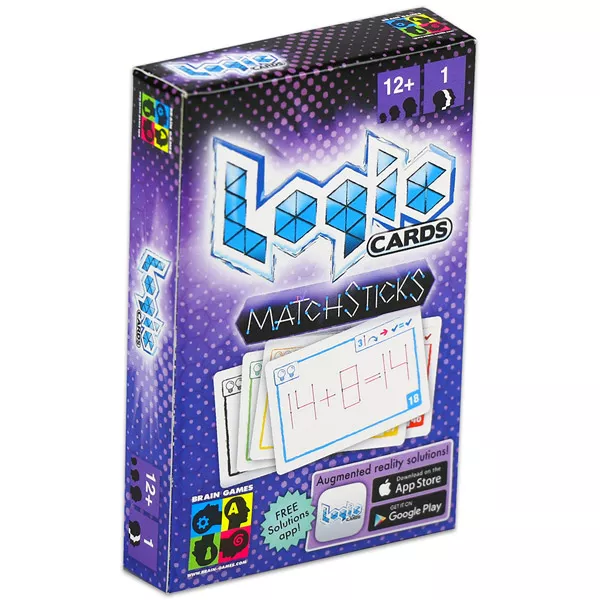 Logic Cards Matchsticks logikai kártyajáték