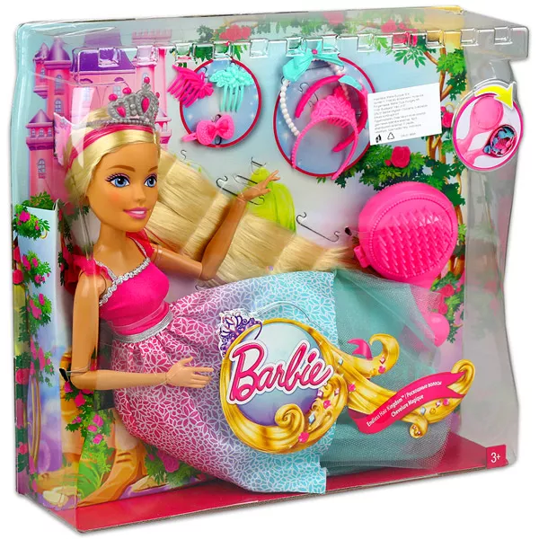 Barbie Végtelen Csodahaj Királyság: szőke Barbie - 43 cm
