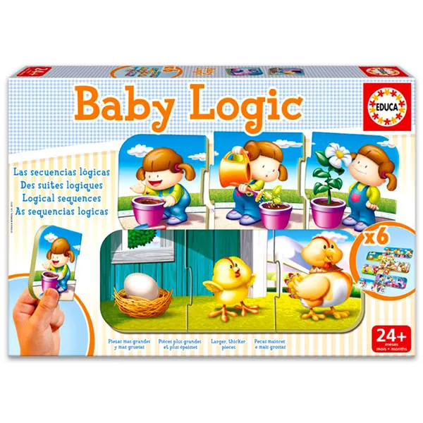 Educa: Baby Logic 18 darabos baba puzzle