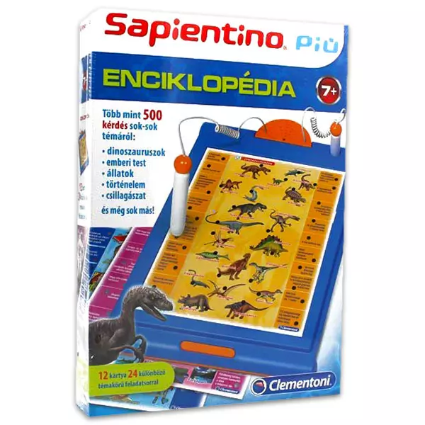 Clementoni-Sapientino: Enciclopedie - ediţie nouă, în lb. maghiară