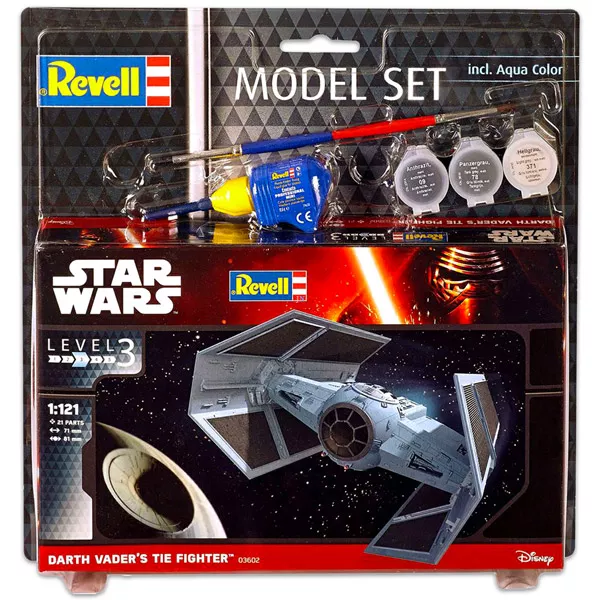 Revell Star Wars modell szett - Darth Vader TIE Vadászgépe
