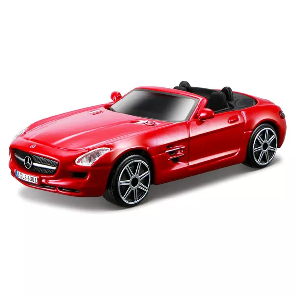 Bburago: Maşinuţă Mercedes-Benz SLS AMG Roadster - roşu, 1:43