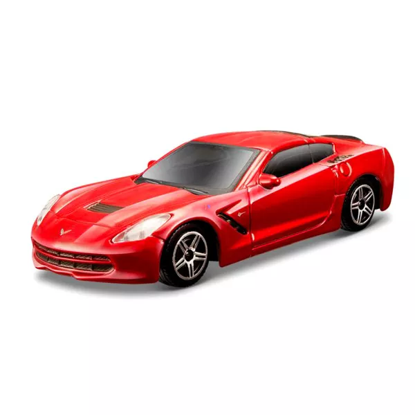 Bburago: Maşinuţă Chevrolet Corvette Stingray - roşu, 1:43