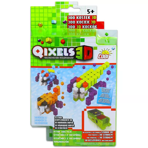 Qixels 3D: kiegészítő csomag - Ragadozók