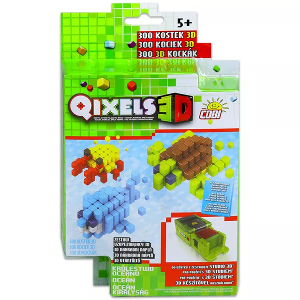 Qixels 3D: kiegészítő csomag - Óceánkirályság