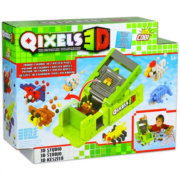 Qixels 3D figurakészítő szett