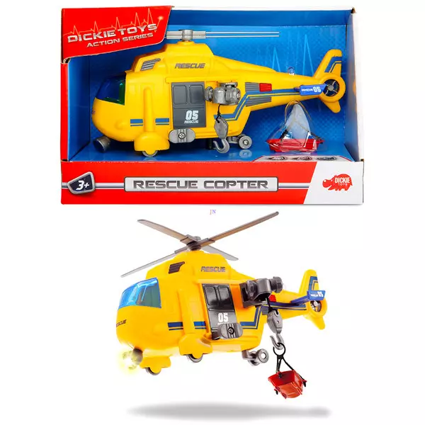 Dickie: Action Series - mini helikopter, 15 cm