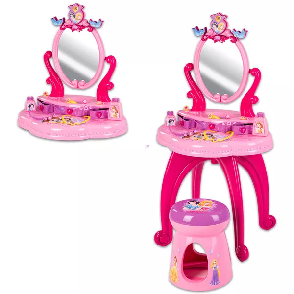 Smoby Disney hercegnők: fésülködő asztal székkel