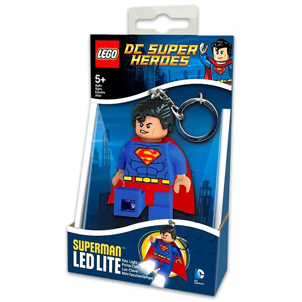 LEGO Superman világítós kulcstartó