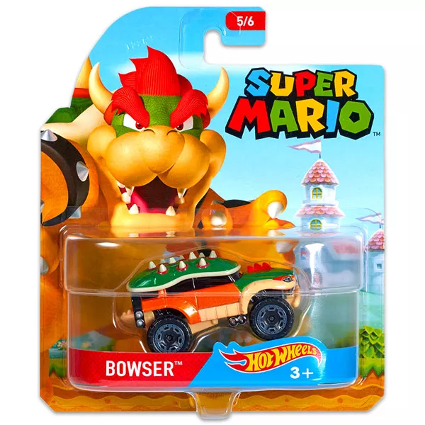 Hot Wheels Super Mario: Bowser kisautó 