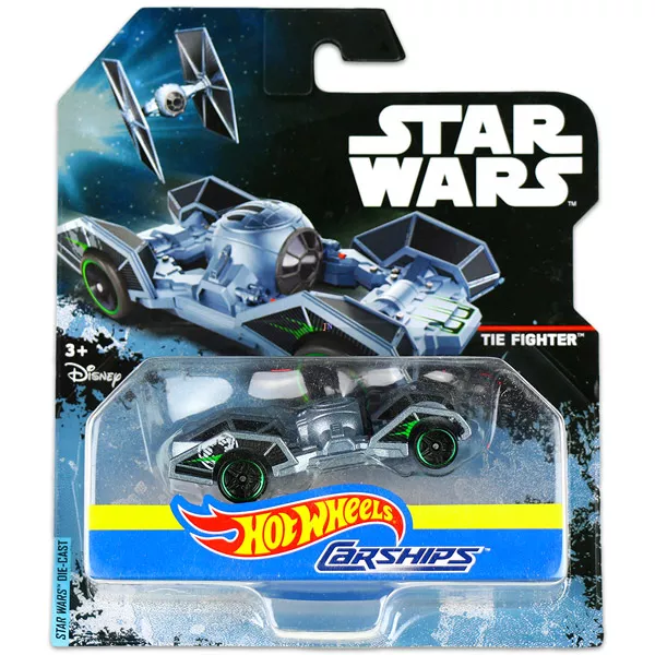 Hot Wheels Star Wars: Carship - Maşinuţă Tie Fighter