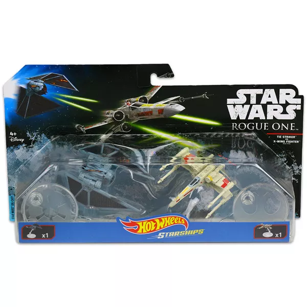 Hot Wheels Star Wars: Starships - Tie Strikes vs. X-wing Fighter