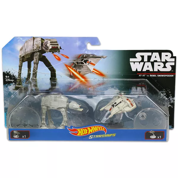 Hot Wheels Star Wars: Starhips - At-At vs. Lázadó Hósikló 