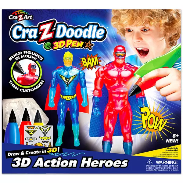 Cra-Z-Doodle: Cra-Z-Art 3D Pen - Super-eroi