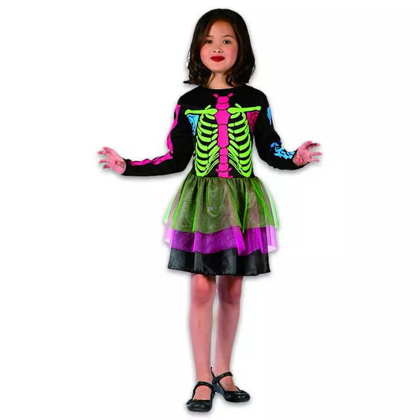 Costum schelet pentru fete - mărime 120-130