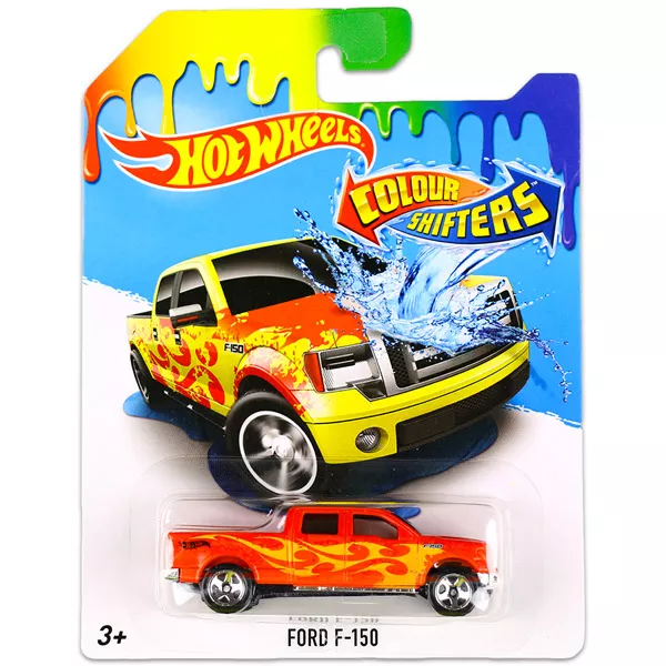 Hot Wheels: színváltós Ford F-150 kisautó