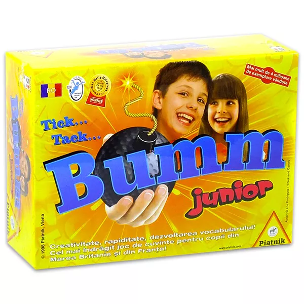 Tick Tack Bumm Junior - joc de societate în lb. română 