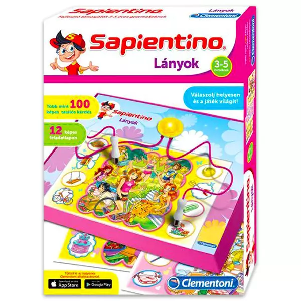 Sapientino Lányok fejlesztő társasjáték