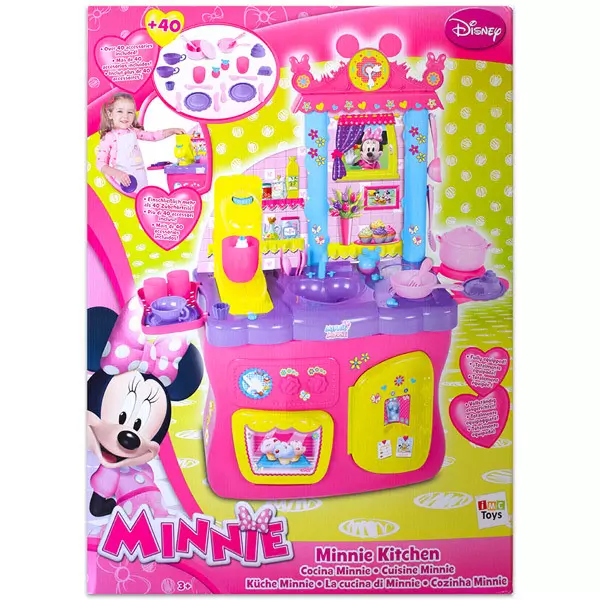 Minnie Mouse bucătărie de jucărie - 40 piese