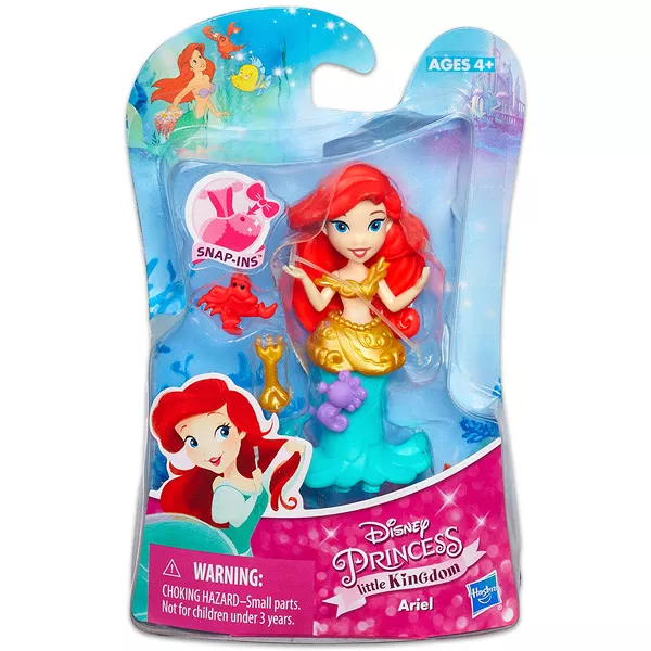 Disney Hercegnők Ariel hercegnő mini baba 8 cm