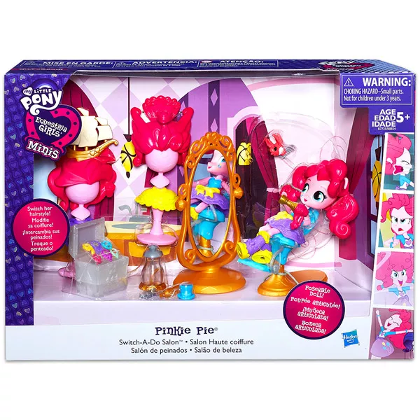 Én kicsi pónim Equestria Girls: Szalon szett - Pinkie Pie