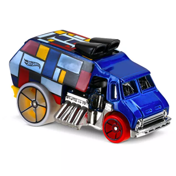 Hot Wheels Art Cars: Cool-One kisautó - kék