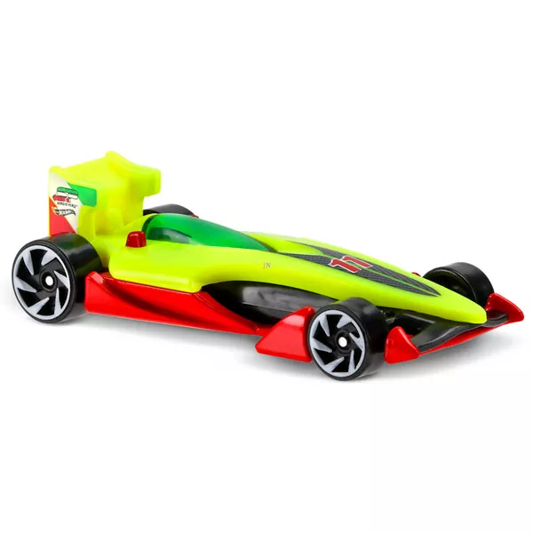 Hot Wheels Legends of Speed: Speedy Pérez kisautó - neon zöld-piros