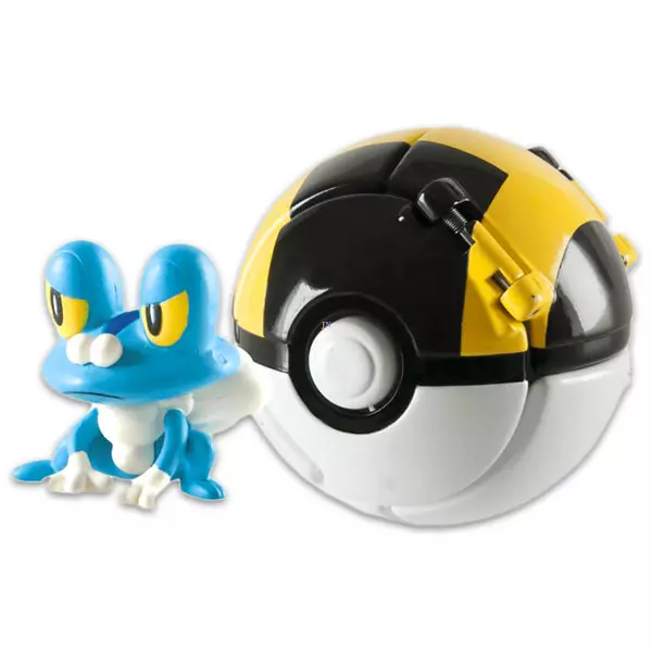 Tomy: Pokemon - Figurină Froakie cu Poke Ball