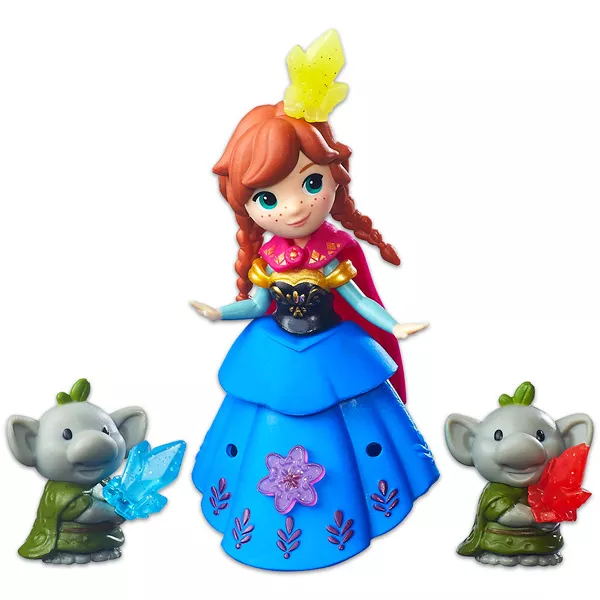 Disney hercegnők: Anna két troll játékfigurával