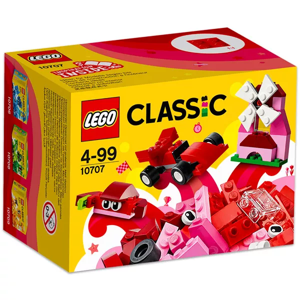 LEGO Classic: Cutie roşie de creativitate 10707