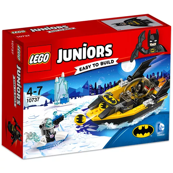 LEGO Juniors 10737 - Batman és Mr. Freeze összecsapása