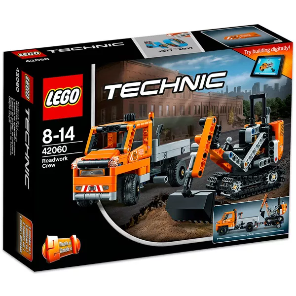 LEGO Technic 42060 - Útépítő gépek