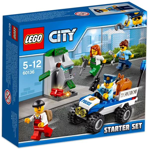 LEGO City 60136 - Rendőrségi kezdőkészlet