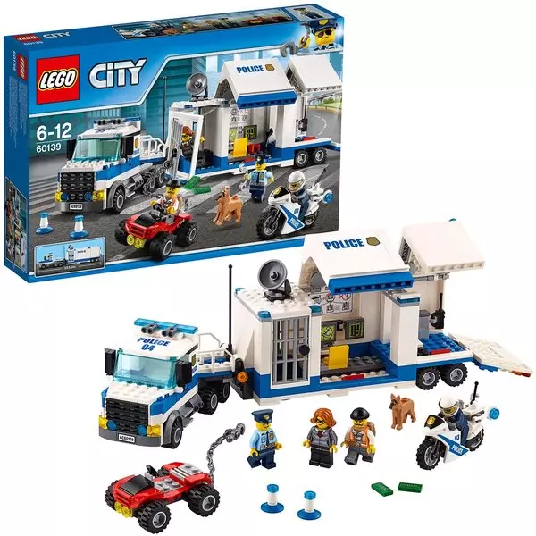 LEGO City: Centru de comandă mobil 60139