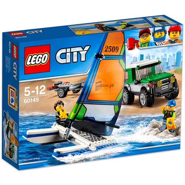 LEGO City 60149 - 4x4 terepjáró katamaránnal