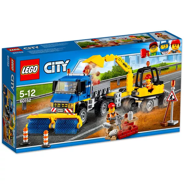 LEGO City: Seprőgép és exkavátor 60152