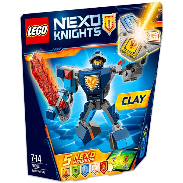 LEGO Nexo Knights 70362 - Clay harci öltözéke